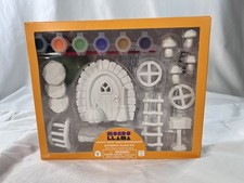 Mondo Llama Paint-Your-Own Enchanted Pumpkin Home Kit with Paints Brushes