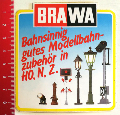 Brava Sticker/Decal Railway Sensitive Good Model Railway Accessories (2612168)