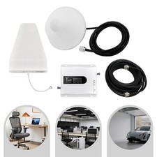 Cell Phone Signal Booster GSM 900 DCS/LTE 1800 WCDMA 2100 MHZ Repeater Amplifier