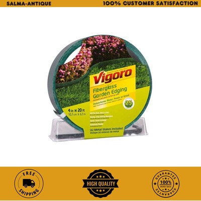 Vigoro Landscape Edging Flexible Fiberglass Sustainable Non-Corrosive 20 ft. L