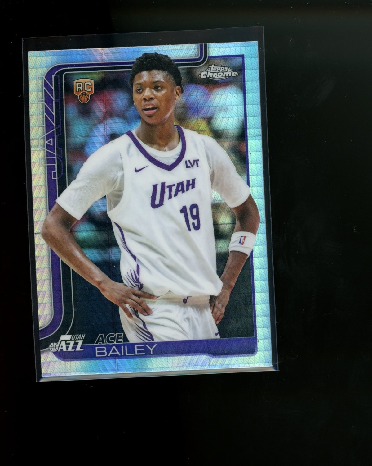 2025-26 Topps Chrome Prism Refractor #255 Ace Bailey Rookie RC