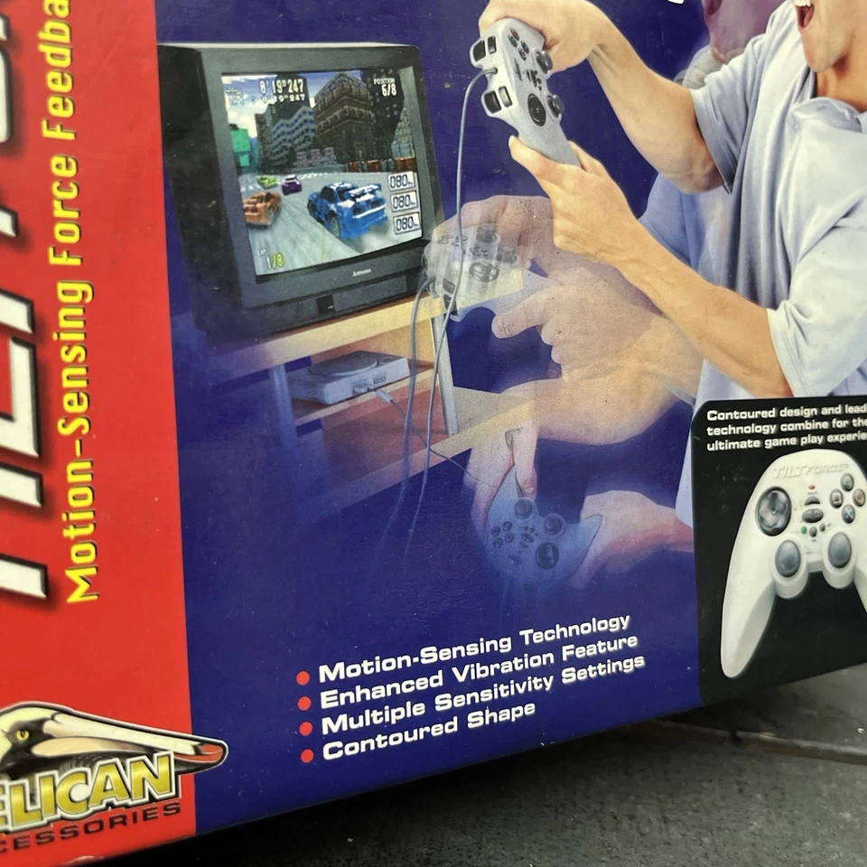 Tilt Force 2 Playstation Controller W.Box & Manual TESTED FREE TRACKED POSTAGE - Image 2 of 4