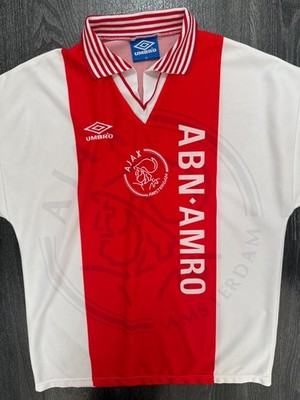 Original Umbro Ajax 1995/1996 Heimtrikot Herren Medium M