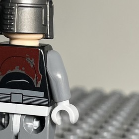 LEGO Star Wars Mandalorian Super Commando Minifigure sw0495 75022 High Brow 3B1