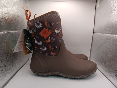 NEW Muck Ladies Muckster II Rooster Brown Mid Boots-Size 10 M - Picture 2 of 22