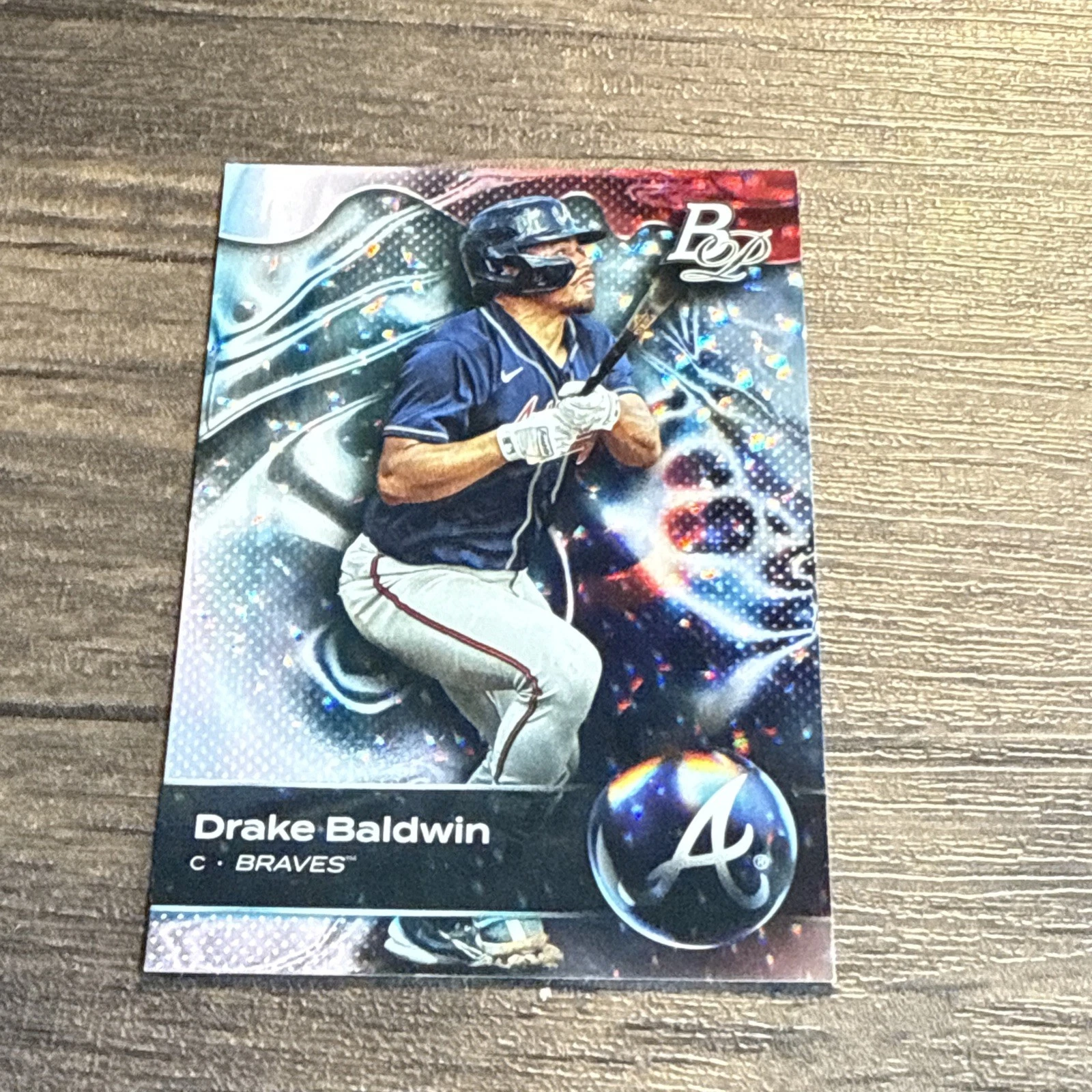 Drake Baldwin trading card