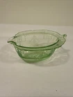 URANIUM GLASS VTG ANCHOR HOCKING Princess Green Creamer Pristine