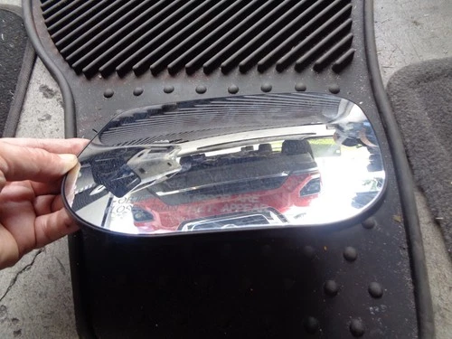 2009 2010 Infiniti QX56 Passenger Side RT Turn Signal Defrost Mirror Glass OEM