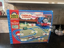 TOMY Thomas  Friends Talk N Action Magic Rail Set Tomica World Plarail Road