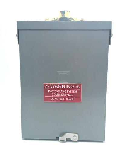 Square D Homeline HOM612L100RB 100 Amp 120/240V Type HOM Load Center USED