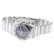 OMEGA Constellation Mini My Choice 1561.51 gray Dial Quartz Ladies Watch_919688 2