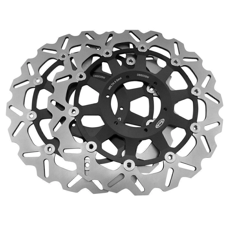 Front Brake Discs Rotors For Honda CBR954RR 2002-2003 & CBR929RR 2000-2001 Foto 2 de 4