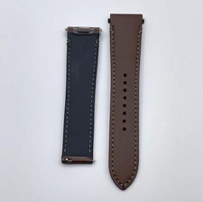 Cartier Santos Brown Leather Strap Watch Strap KDAULABL 21/18mm