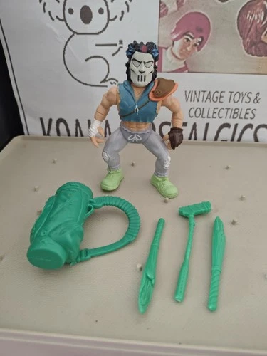 Vintage TMNT Ninja Turtles Figure Casey Jones 1989 Complete
