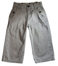 Janie And Jack Gray Pants 18 to 24 Months Adjustable Waist