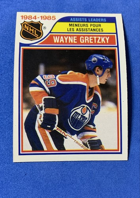 #ad #ad 1985 86 O Pee Chee Wayne Gretzky #258 $12.00