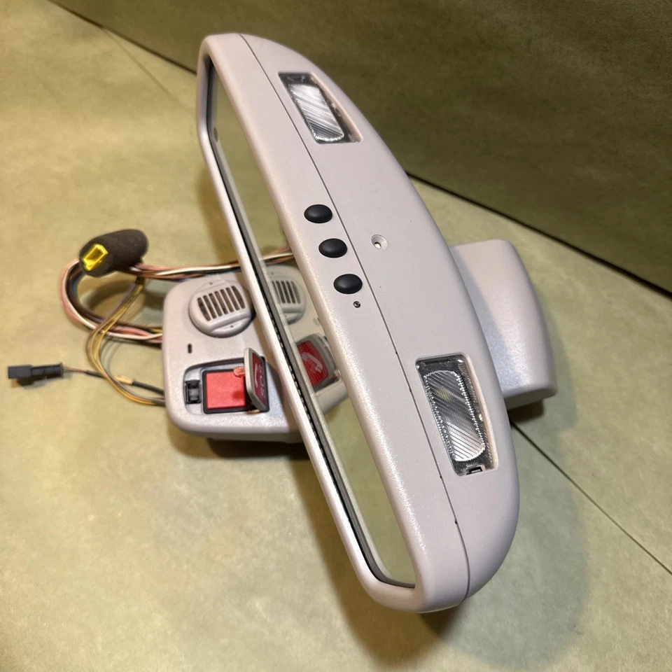 00-06 Mercedes W215 CL500 CL600 Interior Rear View Mirror 2158110007 Gray OEM - Image 4 of 4