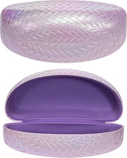Hard Shell Sunglasses Case, Classic Glasses Case for Sunglasses and Eyeglasses