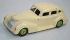 DINKY TOY (UK) - CHRYSLER SEDAN - CREAM - #39   RP - MADE IN HASTINGS?