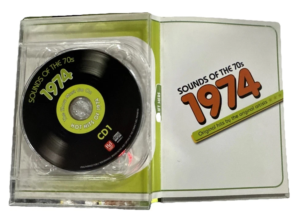 Sounds of the 70s 1974 3CD Hardcover booklet Included Reader's Digest - image 2 of 4