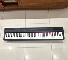 Yamaha P-115 88-Key Digital Home Piano Black Built-In Speaker + LP-15 Stand
