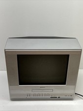 Toshiba MD14F52 Retro Gaming Television 14  Pure Flat CRT TV DVD Combo