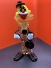 Vintage Murano Art Glass Hand Blown Musical Clown  With Banjo — photo 1