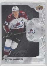 2019-20 Upper Deck Engrained Stars Ebony 16/49 Nathan MacKinnon #6 a2v