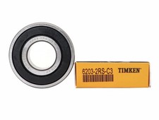 TIMKEN 6203-2RS-C3 Double Rubber Seal Ball Bearings