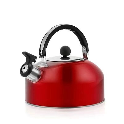 3L Stainless Steel Whistling Kettle   Stovetop Tea Kettle with Heat-Resistant