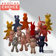 Cute Bunny/Bear Reusable Shopping Bag – Foldable Eco Tote for Groceries & Gifts