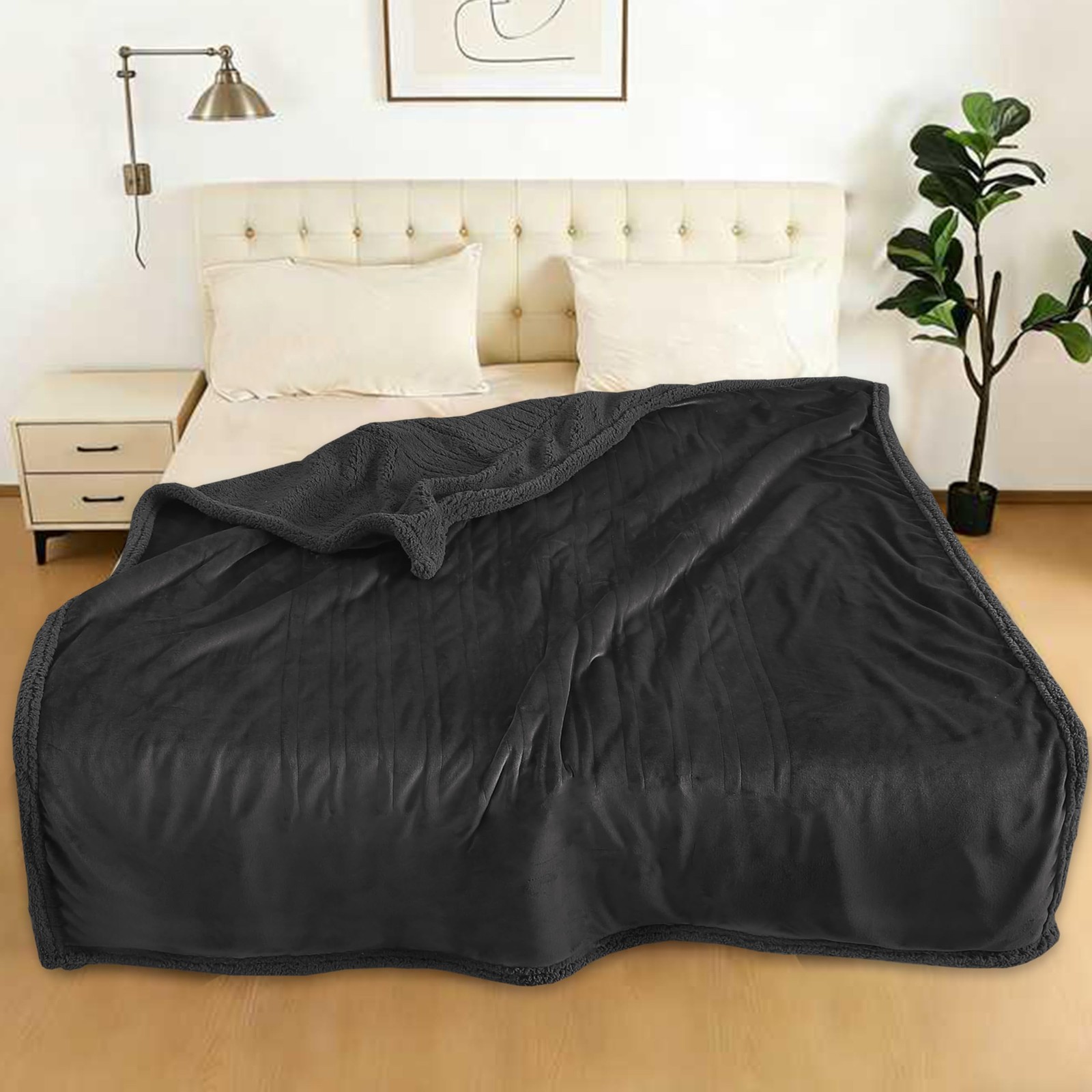 Electric Heated Blanket Full Size 72" x 84" - 5 Heat Setting