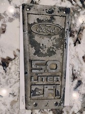1980s-2001 Oem Ford Mustang 5.0 Liter Efi Aluminum Intake Plaque Cover 302 Ci