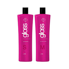 Fox Gloss Treatment Hair Keratin Brazilian 2 X 1 LT. Free Shipping FedEx.