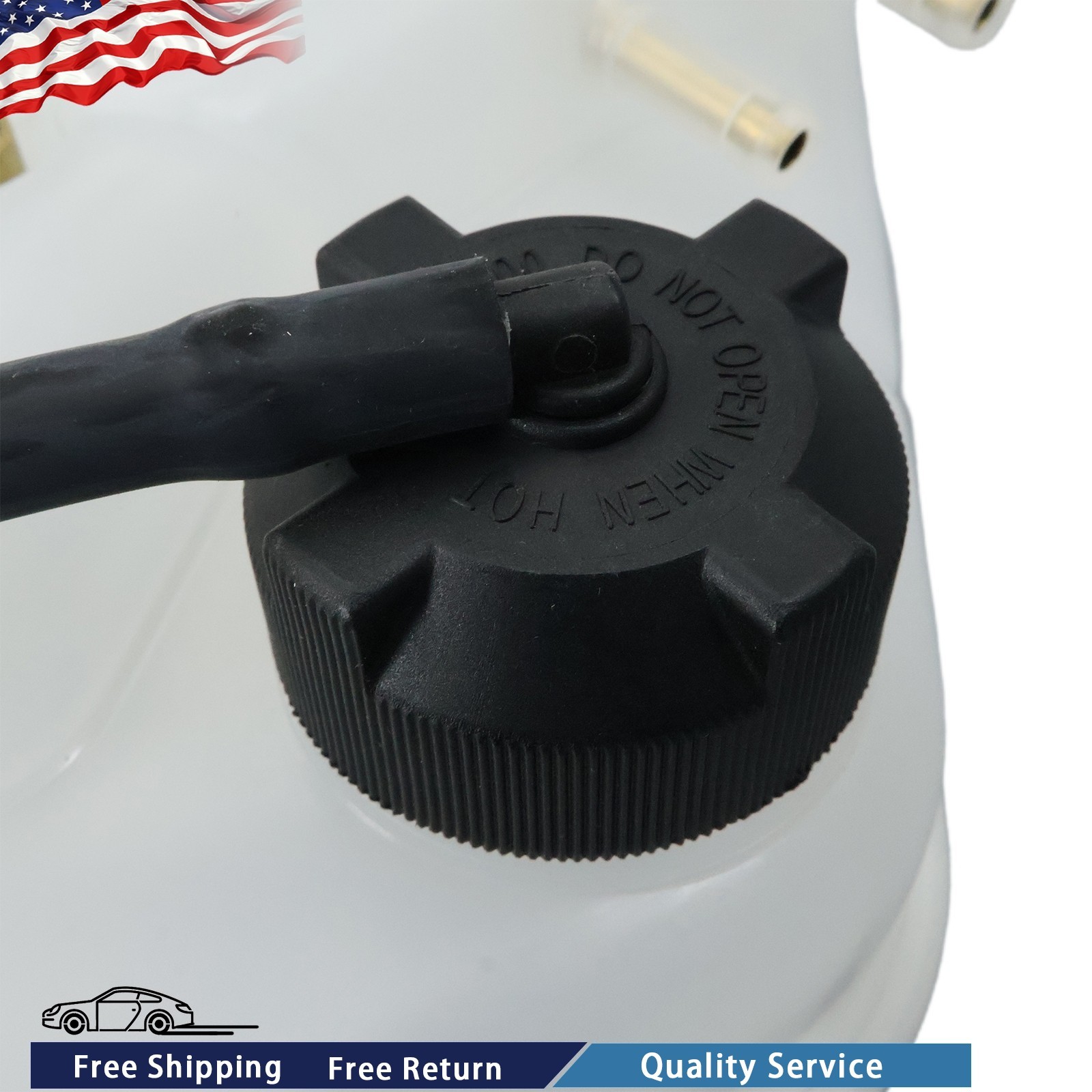 Coolant Expansion Tank Fits Maserati GranTurismo Quattroporte GranCabrio 296547