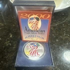 2000 American Eagle Silver Dollar In Full Color