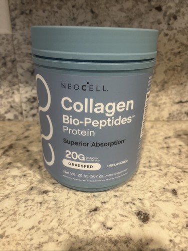 NeoCell Collagen Powder - 20g Bio-Peptides 20 Oz Exp 2029 Unflavored