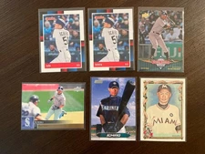Ichiro Suzuki Baseball Card Lot - 6 Cards