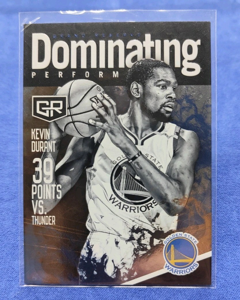2016-17 Panini Grand Reserve Dominating Performances #3 Kevin Durant Warriors