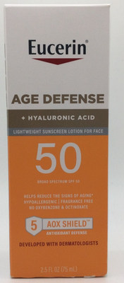 #ad Eucerin Sun Age Defense SPF 50 Face Sunscreen Lotion 2.5 oz 🌞JUNE 2026🌞 $9.95