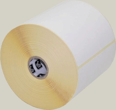 Zebra Z-Select 2000D Black White Self Adhesive Printer Label 3003076