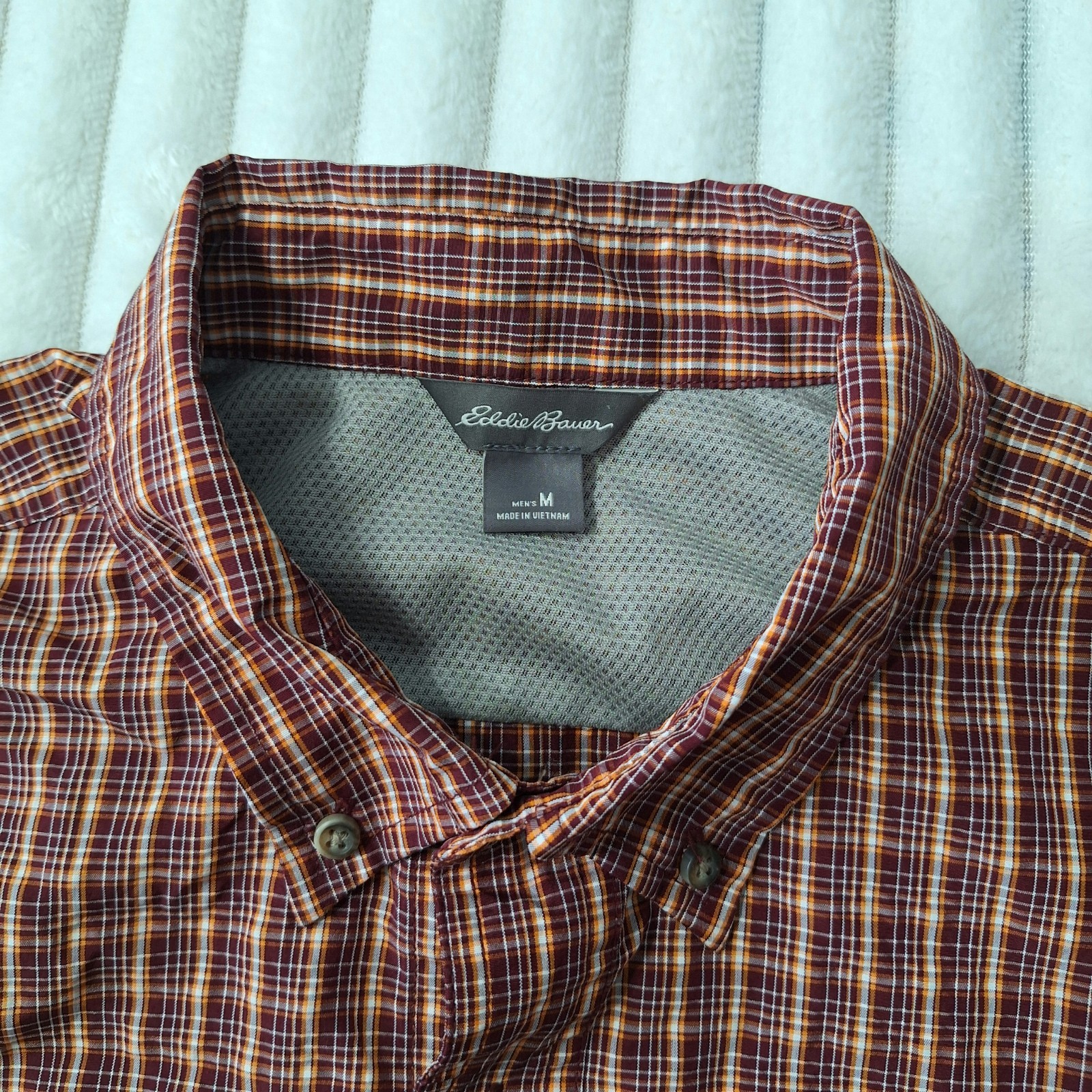 Eddie Bauer Nylon Performance Button Down Shirt M… - image 7