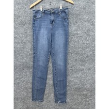 Liverpool Los Angeles Skinny Jeans Medium Wash Blue Denim Size 10/30