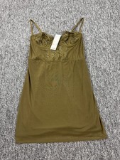 Urban Outfitters Top Women Medium Olive Out From Under Modern Love Corset NWT