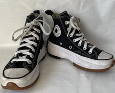 Converse Chuck Taylor Run Star High Black Unisex Men’s 3 Women’s 4.5 166800C