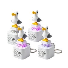 Seagull Mine Button Keychain, Seagull Mine Button, Rechargeable Fidget Clicker