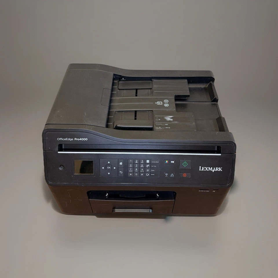 Lexmark OfficeEdge Pro4000 Wireless Color Photo Printer with Scanner, Copier - Image 2 of 2