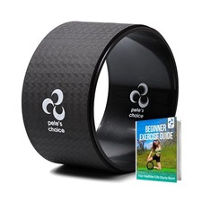 Extra Wide Yoga Wheel, Mini Yoga Wheel - Beginner Friendly Yoga Kit. More Com...