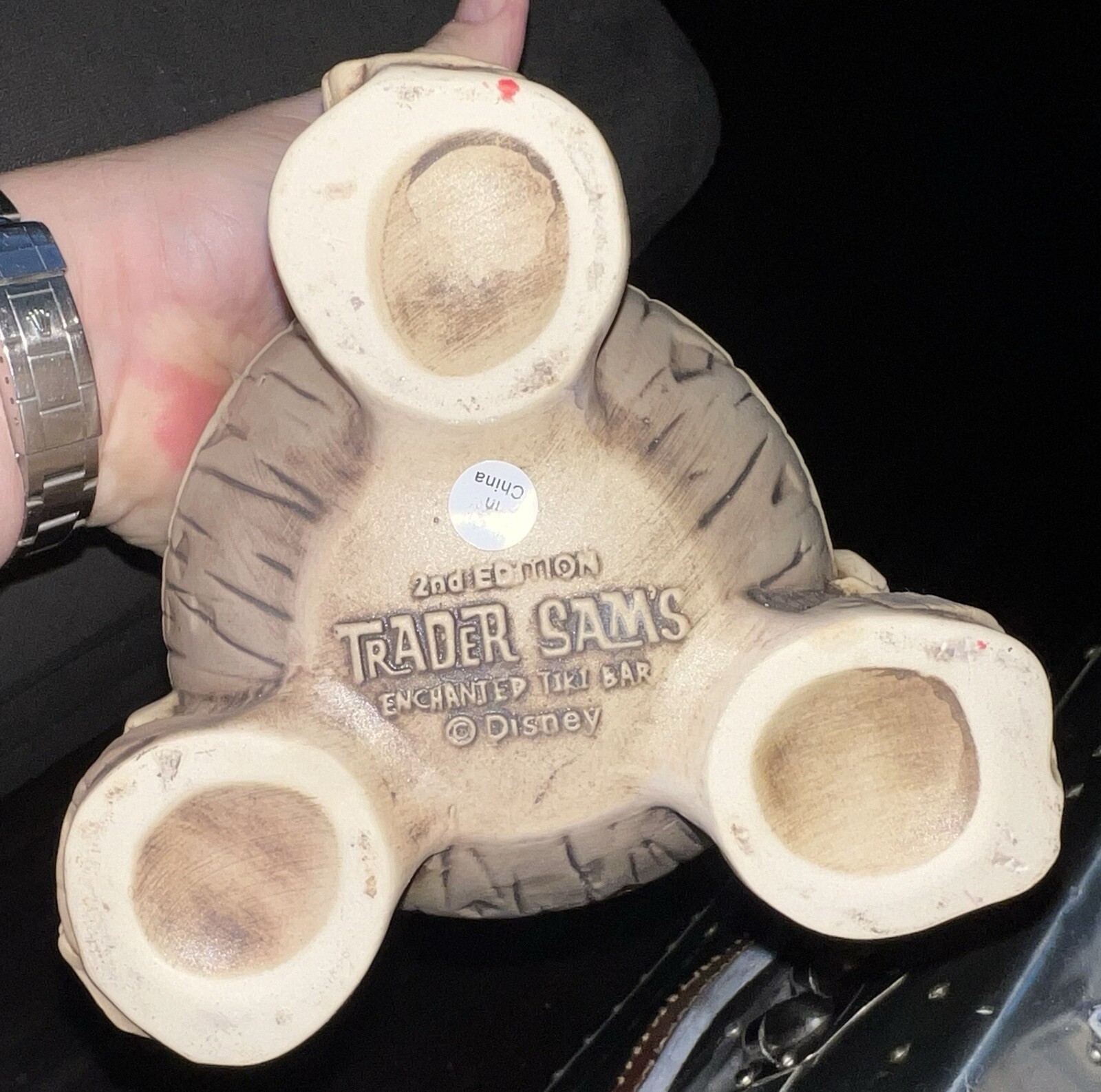 Disneyland Uh Oa Enchanted Tiki Bar Bowl Mug Trader Sam's 2nd Edition Planter