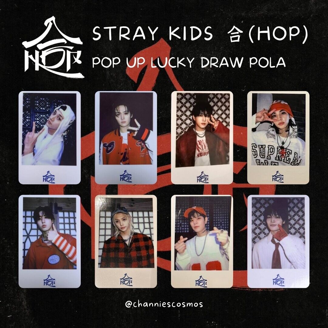 STRAY KIDS SKZHOP HIPTAPE '合 (HOP)' POP-UP LUCKY DRAW LD STRAY KIDS SKZHOP HIPTAPE '合 (HOP)' POP-UP LUCKY DRAW LD